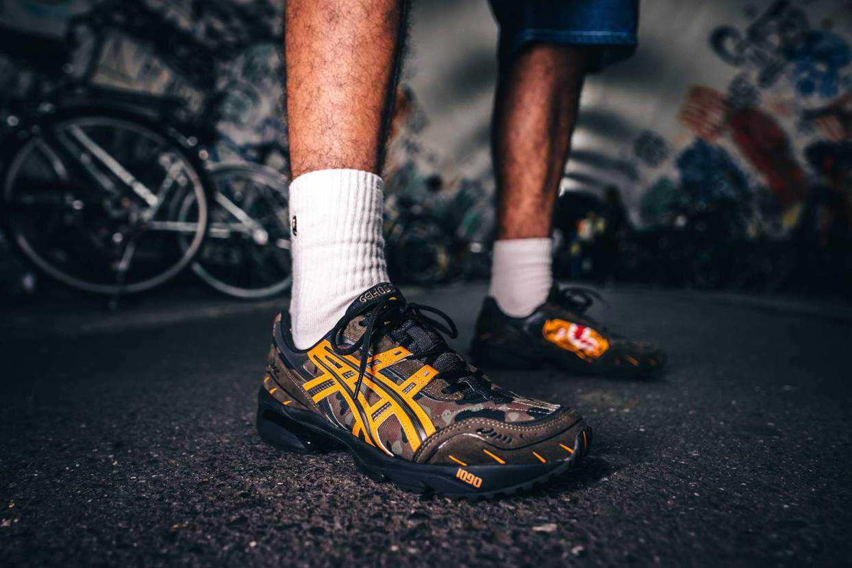 【販売リンクあり】8/22発売 A BATHING APE × ASICS GEL-1090 "TIGER" 抽選/定価/販売店舗まとめ 2枚目