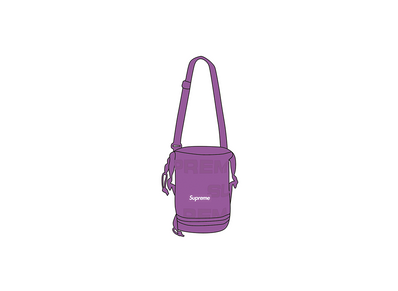 Supreme shoulder 2025 bag purple