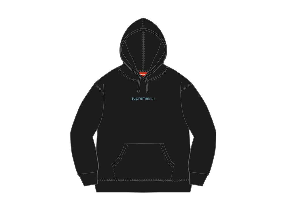 Supreme Number One Hooded Sweatshirt 