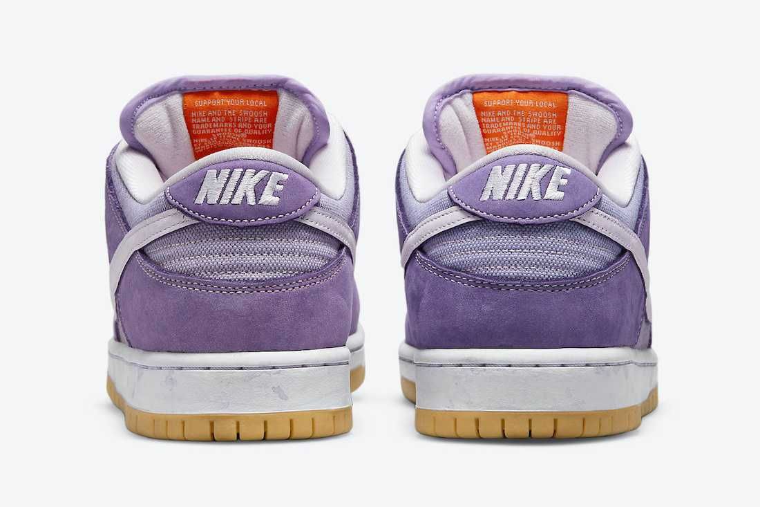 【スニダンで購入可】9/4発売 NIKE SB ORANGE LABEL DUNK LOW PRO ISO "LILAC" 抽選/定価/販売店舗まとめ 7枚目