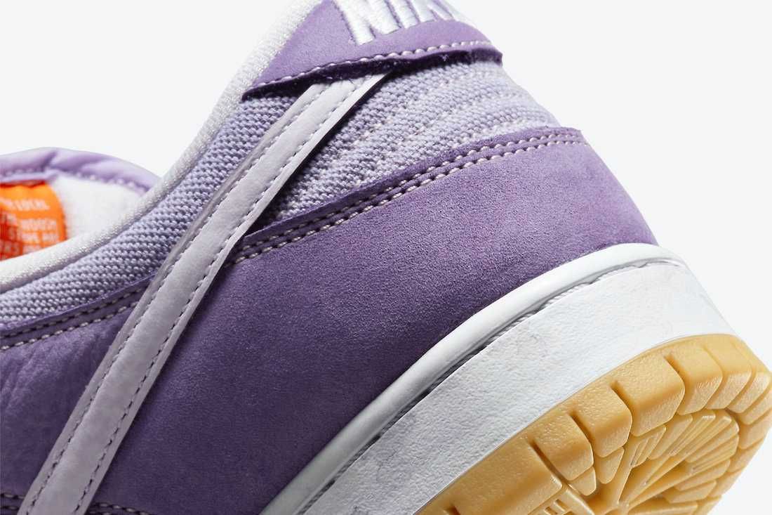 【スニダンで購入可】9/4発売 NIKE SB ORANGE LABEL DUNK LOW PRO ISO "LILAC" 抽選/定価/販売店舗まとめ 9枚目