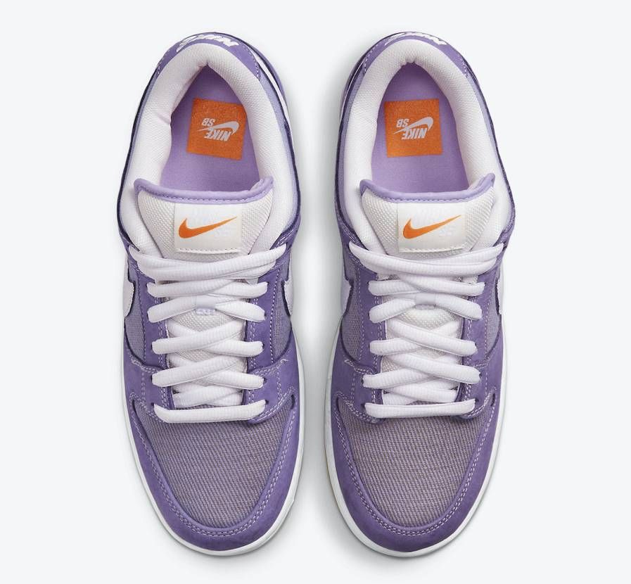 【スニダンで購入可】9/4発売 NIKE SB ORANGE LABEL DUNK LOW PRO ISO "LILAC" 抽選/定価/販売店舗まとめ 6枚目