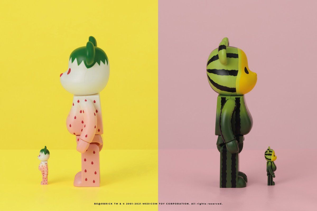 【リーク】8/21発売 CLOT × MEDICOM TOY "THE FRUIT BE@RBRICK SERIES" 抽選/定価/販売店舗まとめ 2枚目