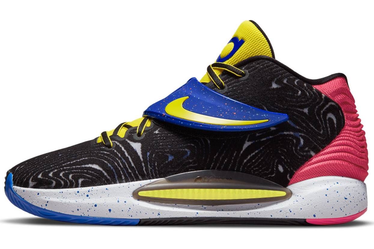 【スニダンで購入可】8/27発売 NIKE KD 14 "BLACK/FUSION RED/WHITE" 抽選/定価/販売店舗まとめ 2枚目