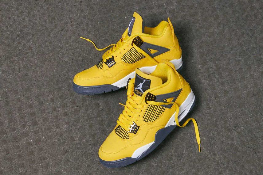 【スニダンで購入可】8/28・9/2発売 NIKE AIR JORDAN 4 "TOUR YELLOW" 抽選/定価/販売店舗まとめ