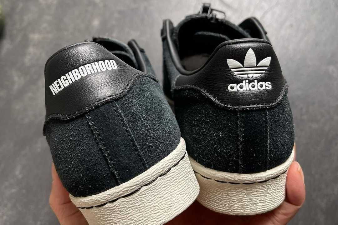 【販売リンクあり】8/28・10/13発売 NEIGHBORHOOD × adidas Originals Superstar 80s 抽選/定価/販売店舗まとめ 5枚目
