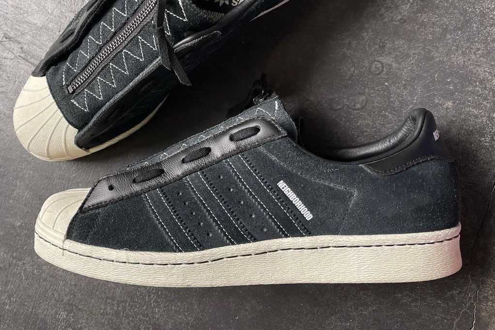 【販売リンクあり】8/28・10/13発売 NEIGHBORHOOD × adidas Originals Superstar 80s 抽選/定価/販売店舗まとめ 4枚目