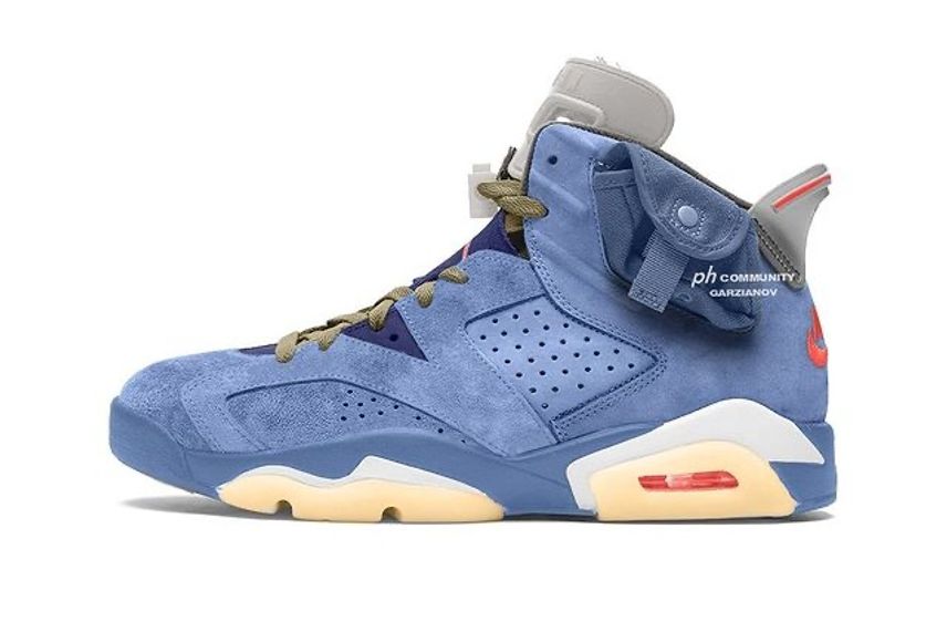 【リーク】2020年発売 TRAVIS SCOTT × NIKE AIR JORDAN 6 "BLUE" 抽選/定価/販売店舗まとめ