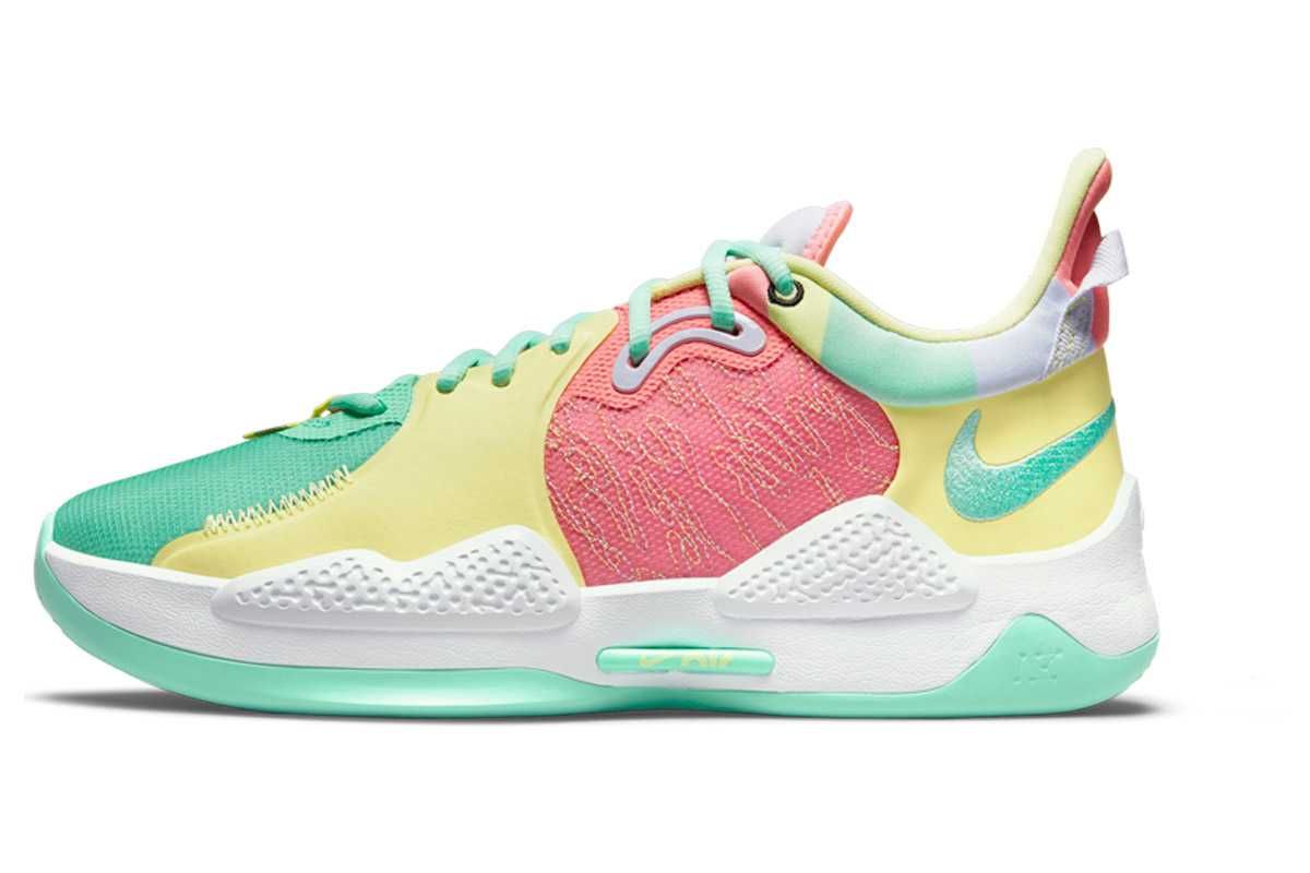 【スニダンで購入可】9/1発売 NIKE PG 5 "GREEN GLOW/LIGHT ZITRON"抽選/定価/販売店舗まとめ 4枚目