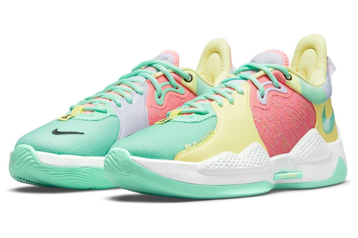 【スニダンで購入可】9/1発売 NIKE PG 5 "GREEN GLOW/LIGHT ZITRON"抽選/定価/販売店舗まとめ 3枚目