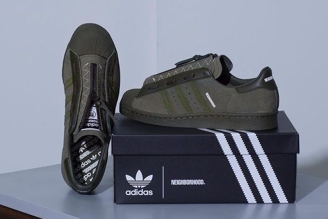 【販売リンクあり】8/28・10/13発売 NEIGHBORHOOD × adidas Originals Superstar 80s 抽選/定価/販売店舗まとめ 3枚目