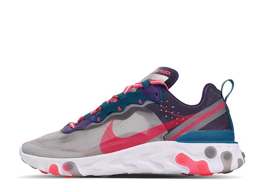 Nike react element hot sale 87 kids purple