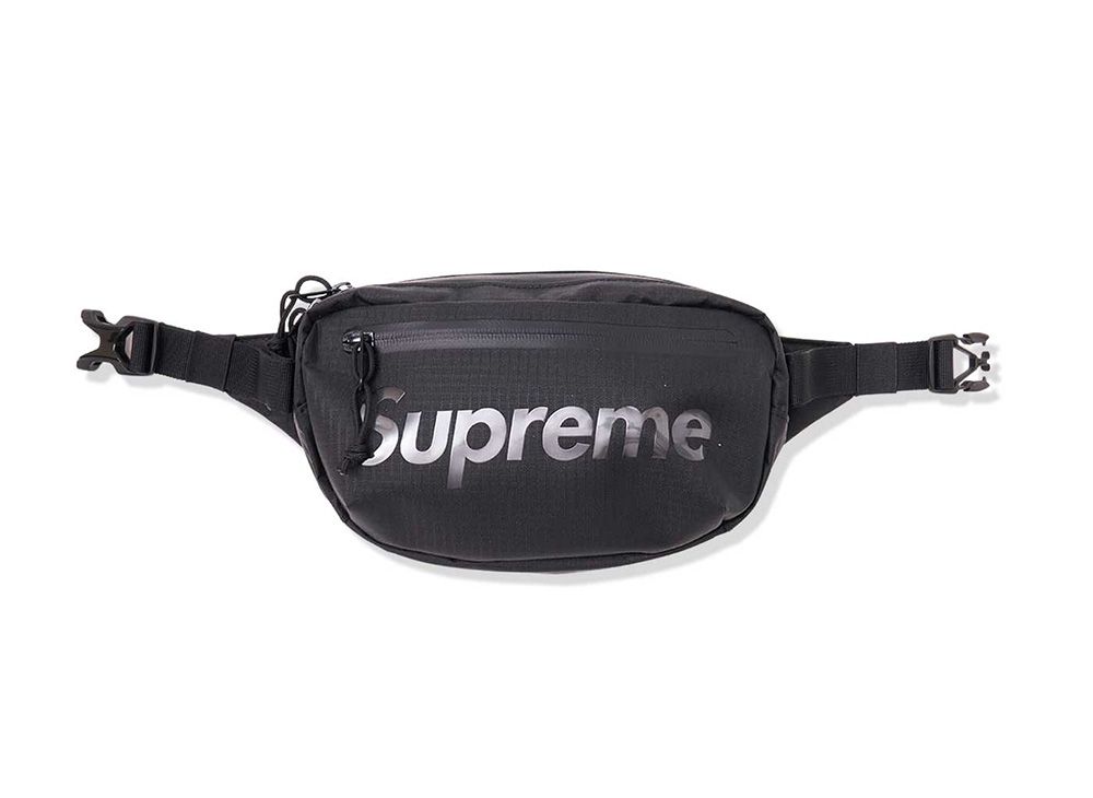 Supreme Waist Bag Black シュプリーム ウエストバッグ-