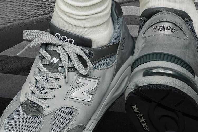 【販売リンクあり】8/27・10/30発売 WTAPS × NEW BALANCE 990V2 抽選/定価/販売店舗まとめ 2枚目