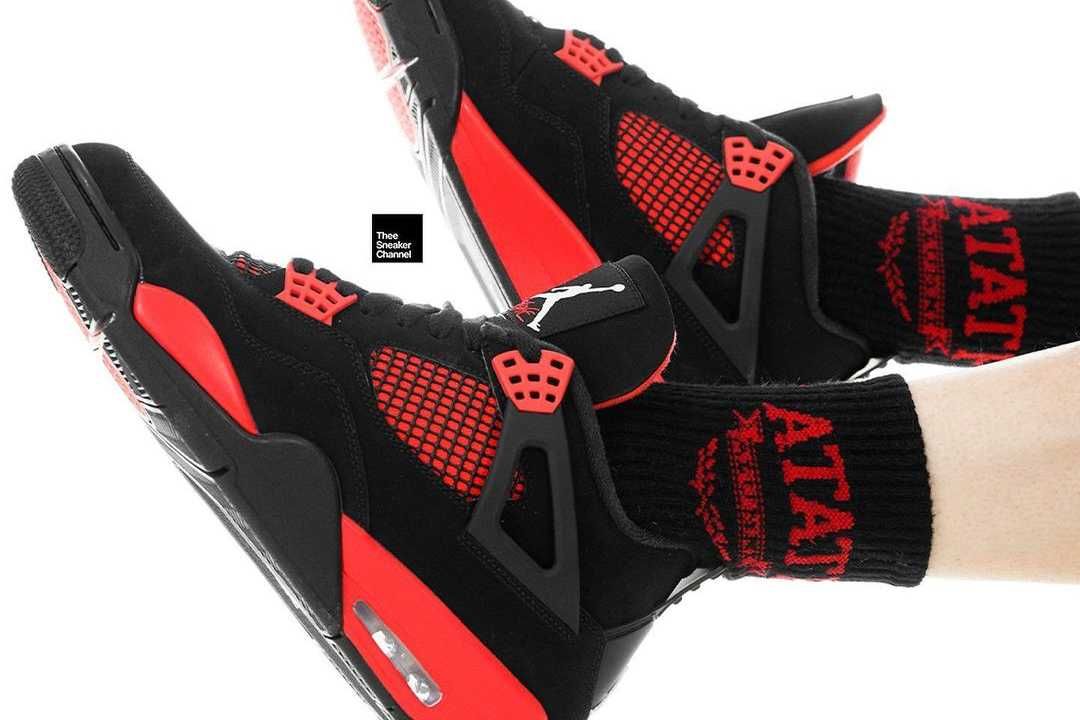 【スニダンで購入可】1/31発売 Nike Air Jordan 4 "Red Thunder/Crimson" 定価/販売店舗まとめ 22枚目