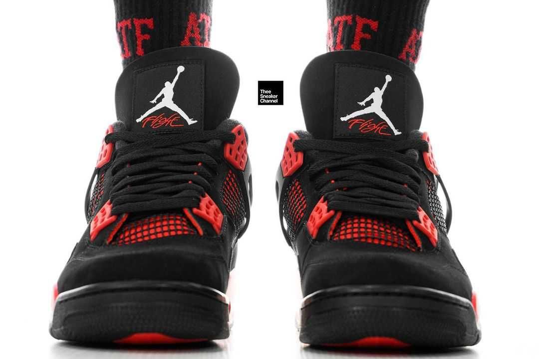 【スニダンで購入可】1/31発売 Nike Air Jordan 4 "Red Thunder/Crimson" 定価/販売店舗まとめ 21枚目