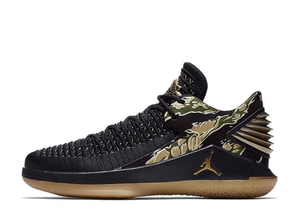 Nike Air Jordan 32 Low "Camo Black"