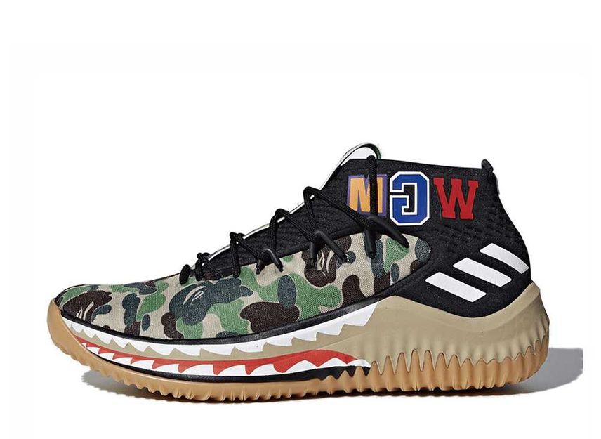 Adidas x bape clearance dame 4 2x