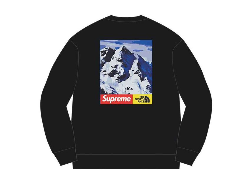 Supreme The North Face Mountain Crewneck Sweatshirt