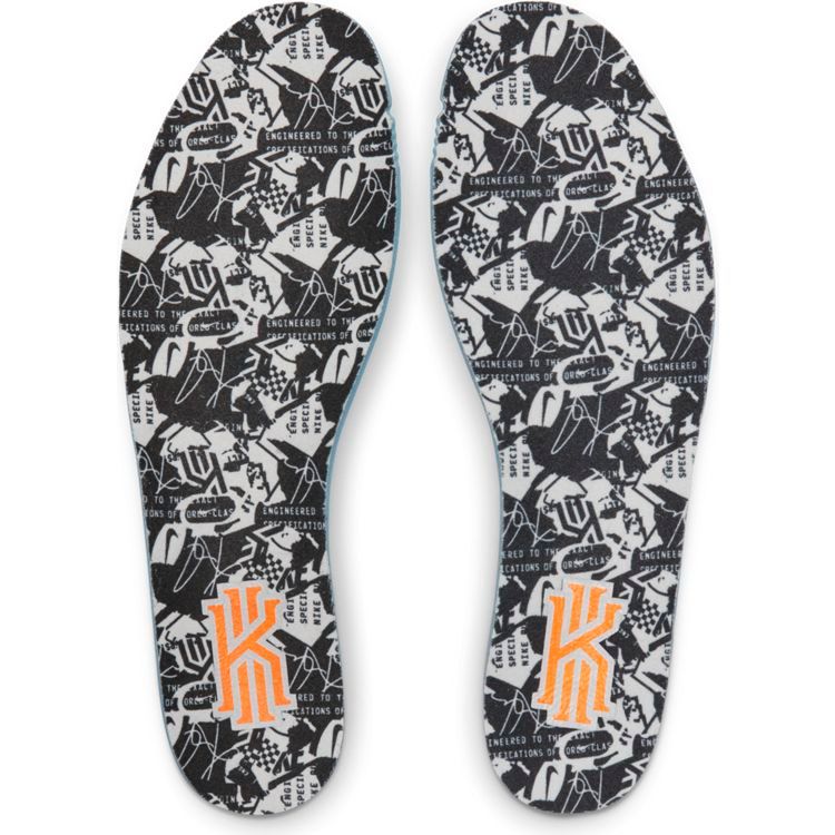 【スニダンで購入可】9/1発売 NIKE KYRIE LOW 4 "GLEY FOG/BLACK/SAPPHIRE" 抽選/定価/販売店舗まとめ 6枚目