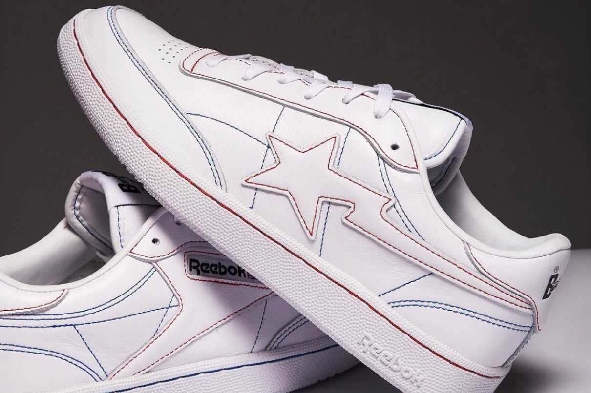【スニダンで購入可】1/15・1/21発売  BAPE × Reebok  Club C 85 & Instapump Fury OG 抽選/定価/販売店舗まとめ 8枚目