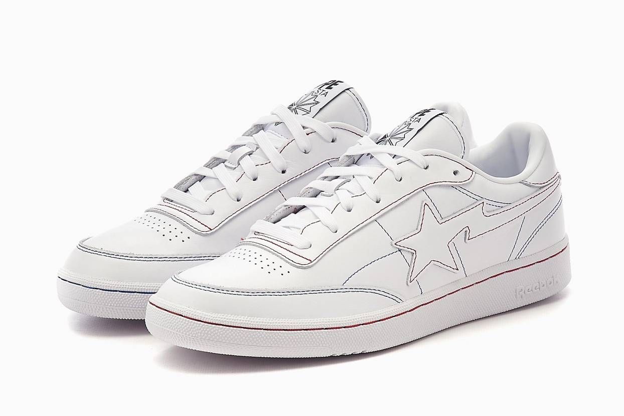 【スニダンで購入可】1/15・1/21発売  BAPE × Reebok  Club C 85 & Instapump Fury OG 抽選/定価/販売店舗まとめ 12枚目