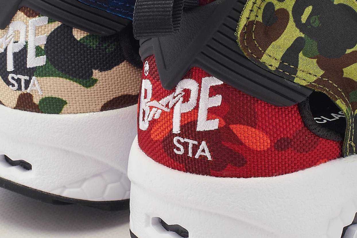 【スニダンで購入可】1/15・1/21発売  BAPE × Reebok  Club C 85 & Instapump Fury OG 抽選/定価/販売店舗まとめ 11枚目