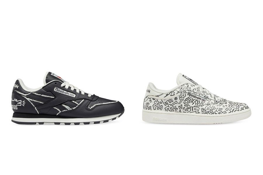 【リーク】海外9/1発売 KEITH HARING × REEBOK CLASSIC CLUB C & CLASSIC LEATHER 抽選/定価/販売店舗まとめ