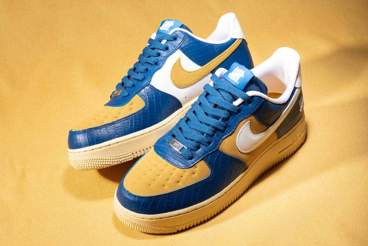 【スニダンで購入可】 9/9・9/22発売 UNDEFEATED × NIKE AIR FORCE 1 LOW 3COLORS 抽選/定価/販売店舗まとめ 5枚目