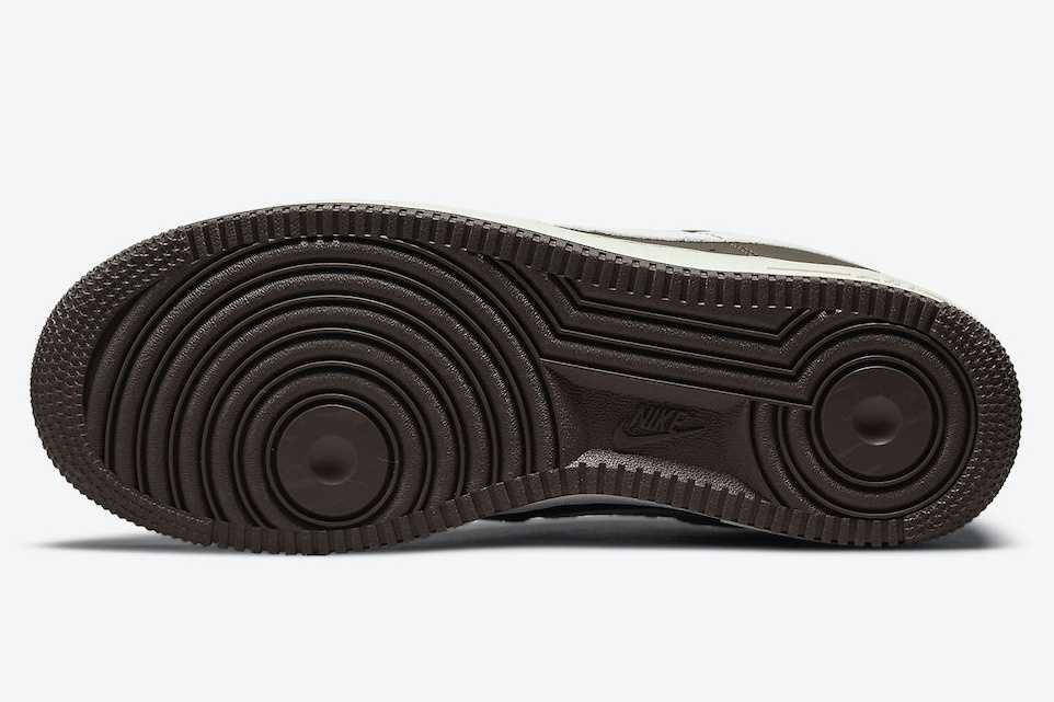 【リーク】2021年発売 NIKE AIR FORCE 1 07 LOW CRAFT "DARK CHOCOLATE" 抽選/定価/販売店舗まとめ 7枚目