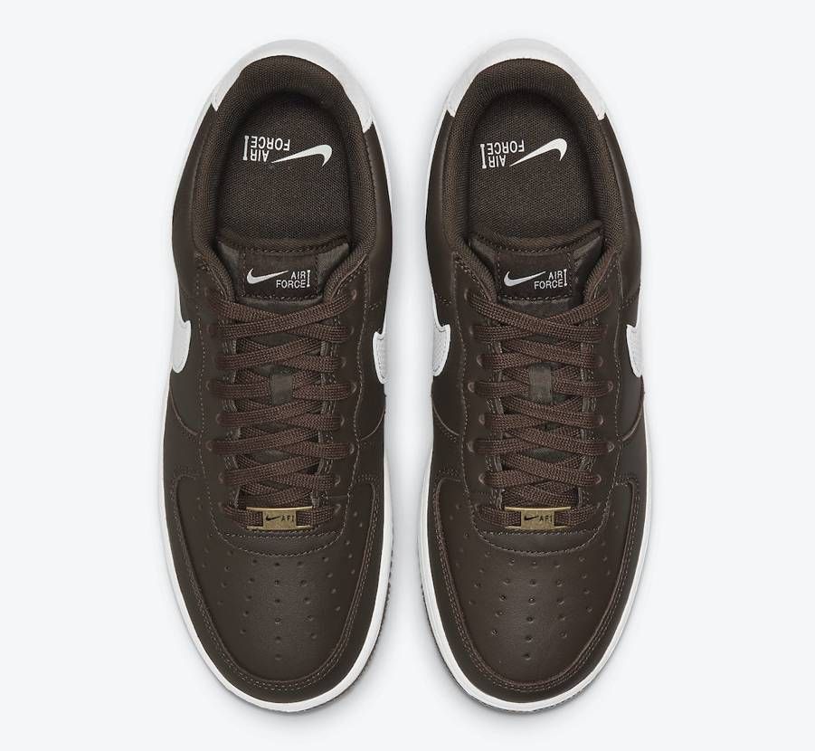 【リーク】2021年発売 NIKE AIR FORCE 1 07 LOW CRAFT "DARK CHOCOLATE" 抽選/定価/販売店舗まとめ 5枚目