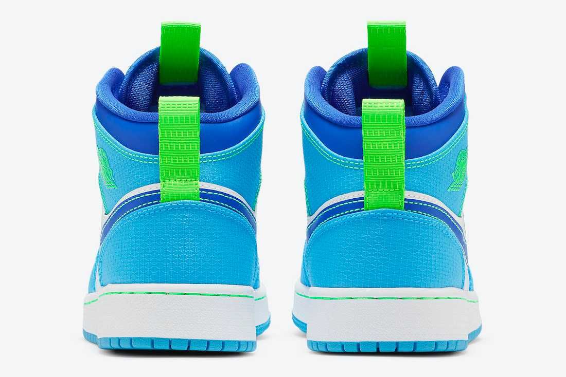 【リーク】2021年発売 NIKE GS AIR JORDAN 1 MID "BLUE/WHITE" 抽選/定価/販売店舗まとめ 4枚目