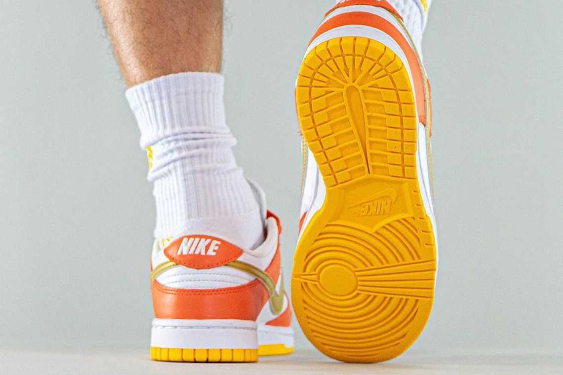 【リーク】海外2021年発売 Nike Dunk "Golden Orange" 2type 抽選/定価/販売店舗まとめ 4枚目