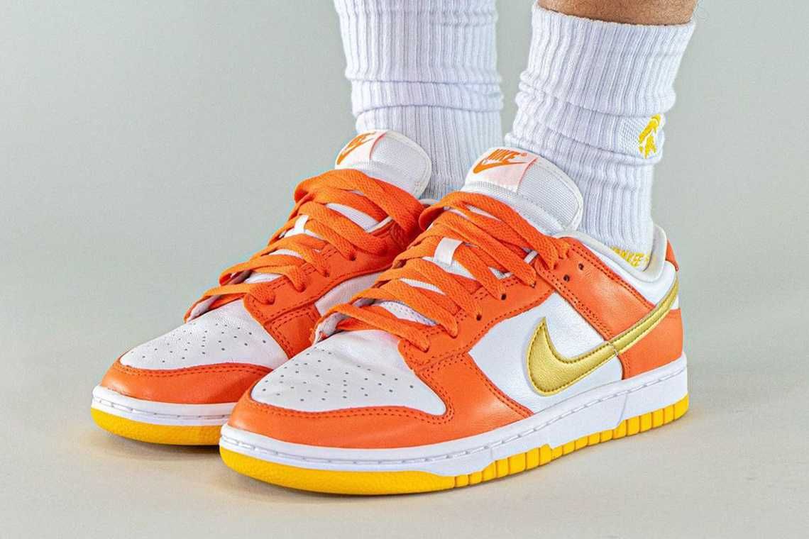 【リーク】海外2021年発売 Nike Dunk "Golden Orange" 2type 抽選/定価/販売店舗まとめ 2枚目
