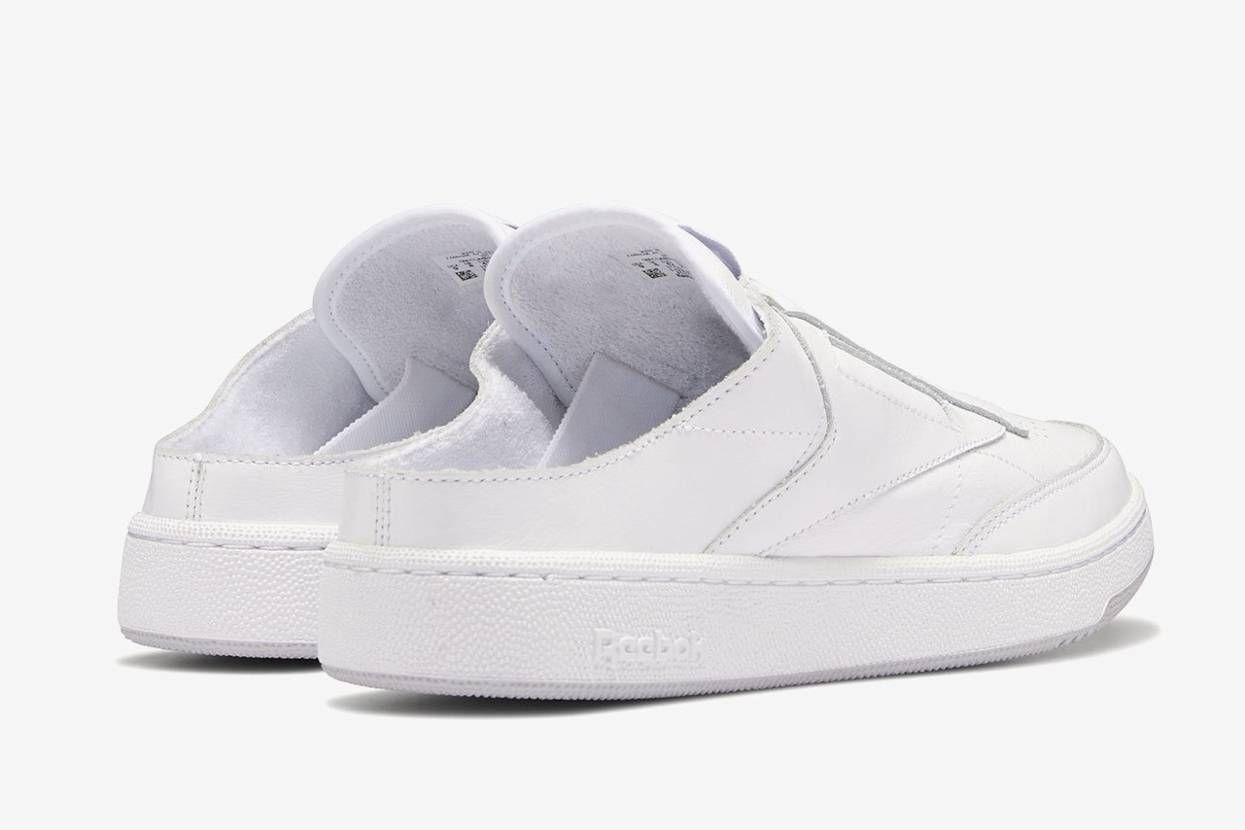 【スニダンで購入可】10/1発売 BEAMS × REEBOK CLUB C LACELESS MULE "WHITE"  抽選/定価/販売店舗まとめ 6枚目