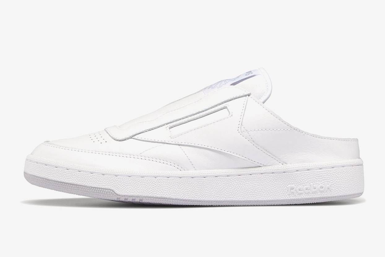 【スニダンで購入可】10/1発売 BEAMS × REEBOK CLUB C LACELESS MULE "WHITE"  抽選/定価/販売店舗まとめ 4枚目