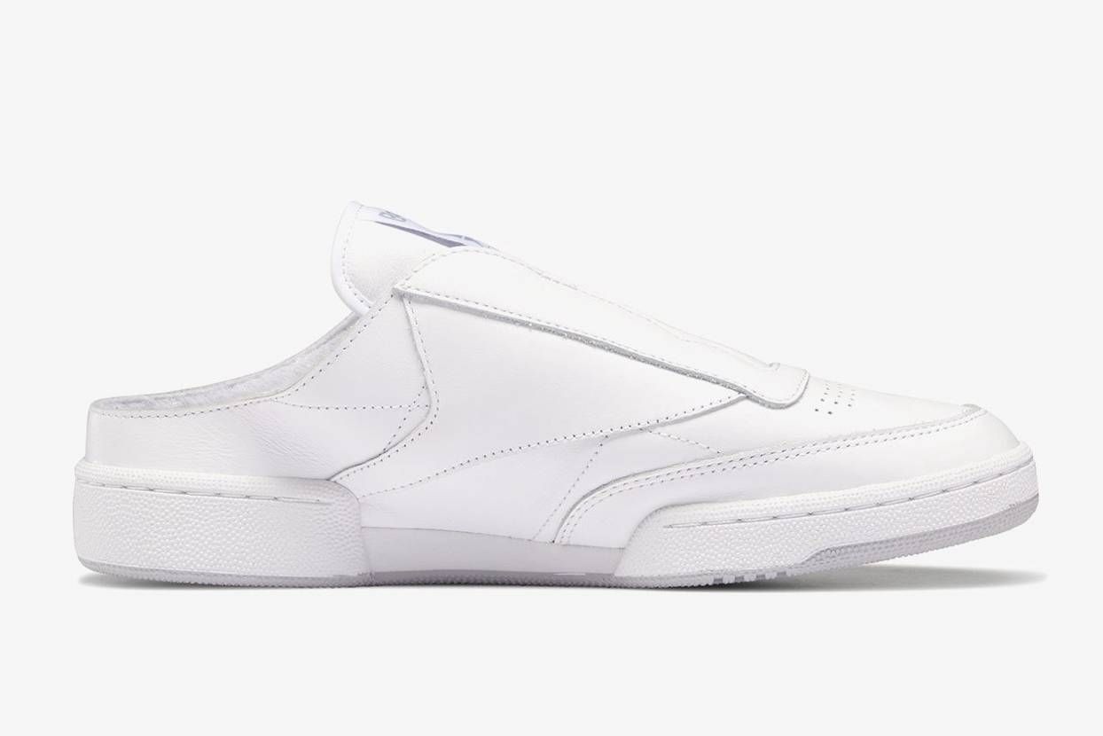 【スニダンで購入可】10/1発売 BEAMS × REEBOK CLUB C LACELESS MULE "WHITE"  抽選/定価/販売店舗まとめ 5枚目