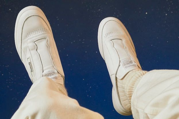 【スニダンで購入可】10/1発売 BEAMS × REEBOK CLUB C LACELESS MULE "WHITE"  抽選/定価/販売店舗まとめ 3枚目