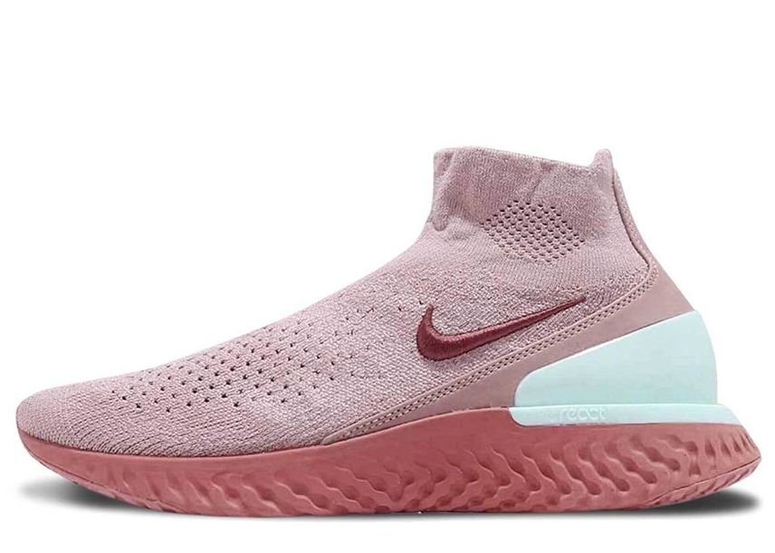 Nike flyknit rust sales pink