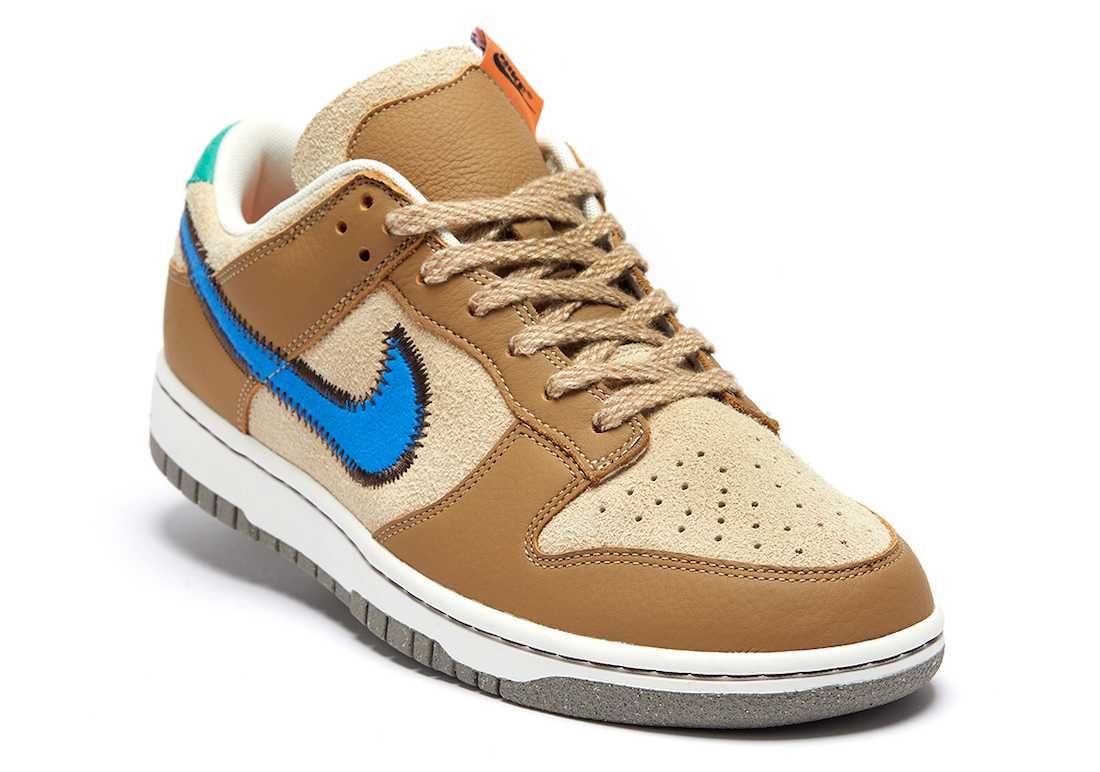 【販売リンクあり】海外3/4発売 Size? × Nike Dunk Low "Dark Driftwood/Photo BlueRattan"抽選/定価/販売店舗まとめ 18枚目