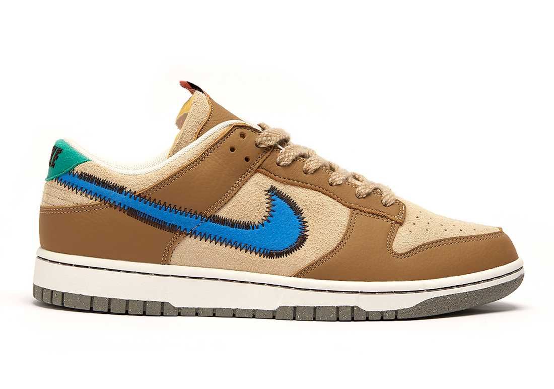 【販売リンクあり】海外3/4発売 Size? × Nike Dunk Low "Dark Driftwood/Photo BlueRattan"抽選/定価/販売店舗まとめ 19枚目