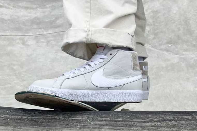 【スニダンで購入可】9/4発売 NIKE SB BLAZER MID "UNBLEACHED" 抽選/定価/販売店舗まとめ 2枚目