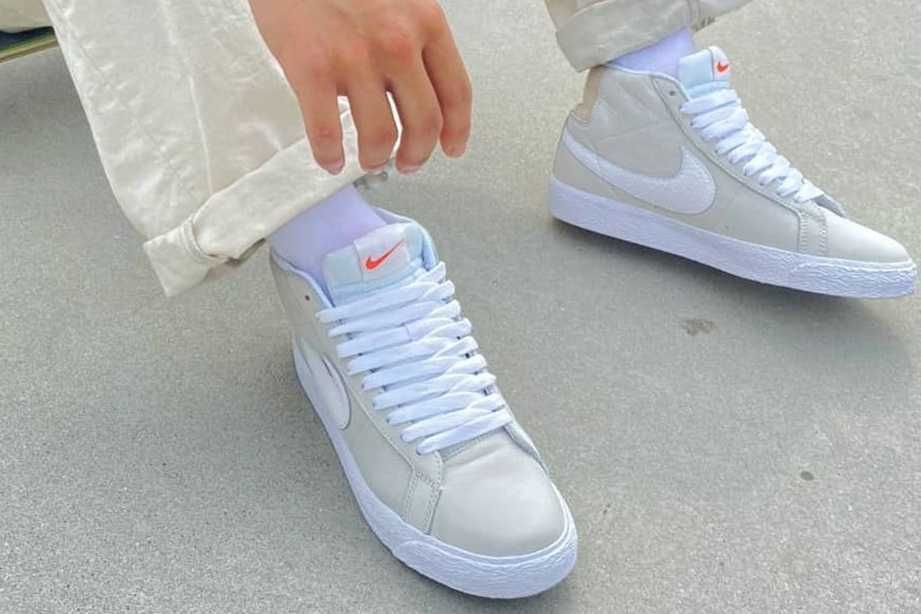 【スニダンで購入可】9/4発売 NIKE SB BLAZER MID "UNBLEACHED" 抽選/定価/販売店舗まとめ 3枚目