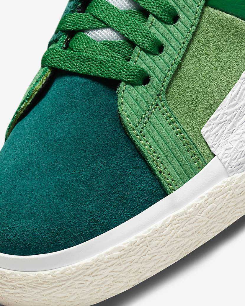 【販売リンクあり】9/9発売 NIKE SB ZOOM BLAZER MID PREMIUM "ALOE VERDE/GOLD" 抽選/定価/販売店舗まとめ 7枚目