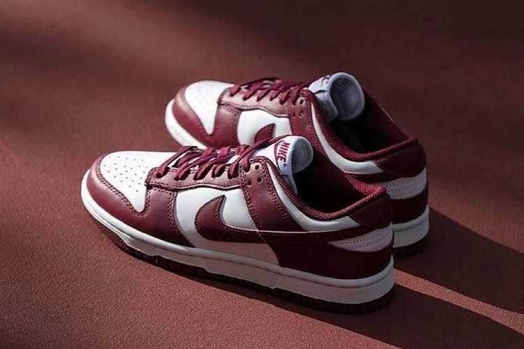 【スニダンで購入可】9/3発売 NIKE WMNS DUNK LOW "BORDEAUX" 抽選/定価/販売店舗まとめ 2枚目