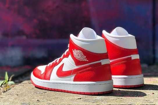 【スニダンで購入可】9/13発売 NIKE WMNS AIR JORDAN 1 MID "WHITE/ORANGE" 抽選/定価/販売店舗まとめ 5枚目