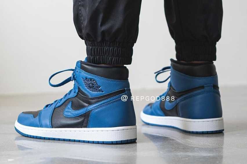 【スニダンで購入可】2/5発売 Nike Air Jordan 1 Retro High OG "Dark Marina Blue" 抽選/定価/販売店舗まとめ 12枚目
