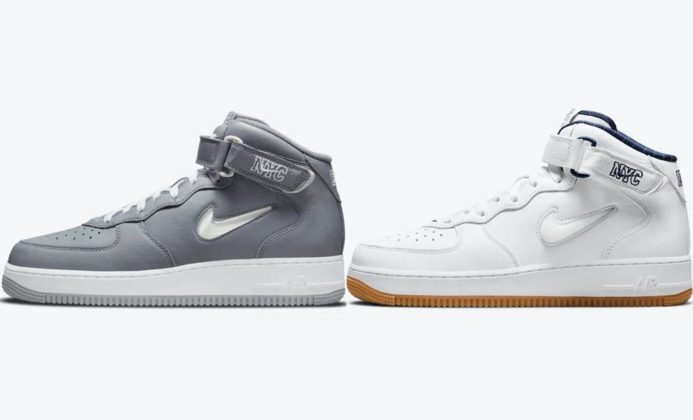 【スニダンで購入可】12/7発売 Nike Air Force 1 Mid NYC Collection 2Colors 抽選/定価/販売店舗まとめ 7枚目