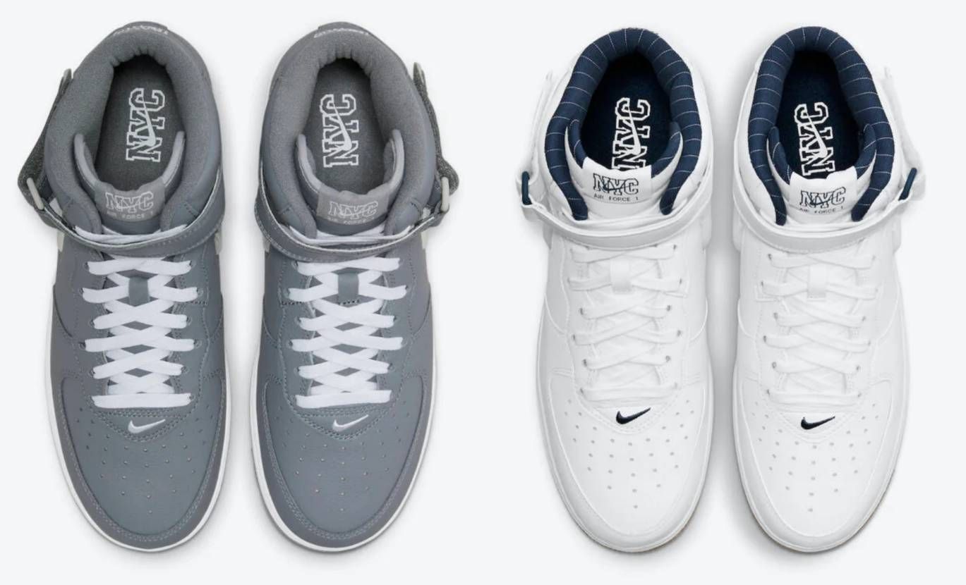 【スニダンで購入可】12/7発売 Nike Air Force 1 Mid NYC Collection 2Colors 抽選/定価/販売店舗まとめ 10枚目