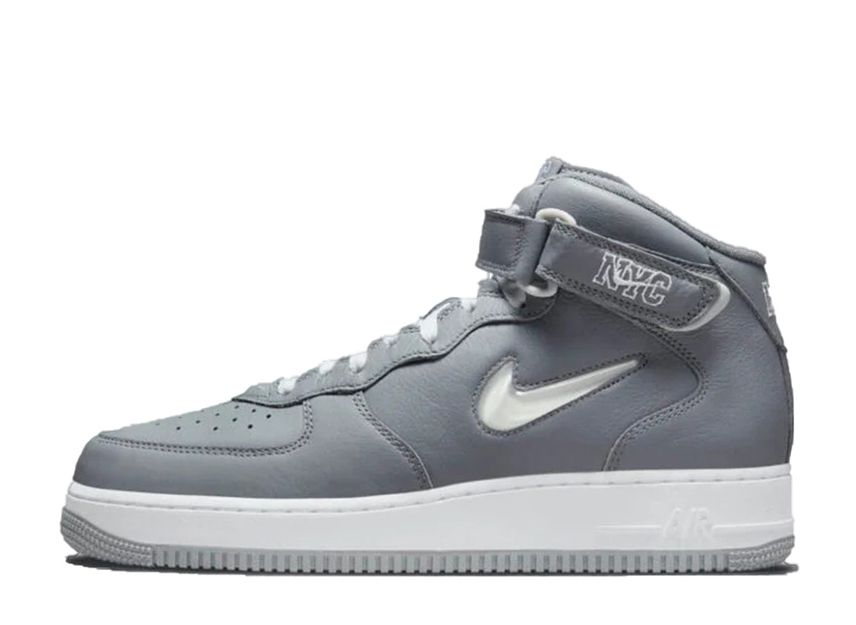 NIKE エアフォース１MID NYC Cool Grey 27.5 未使用